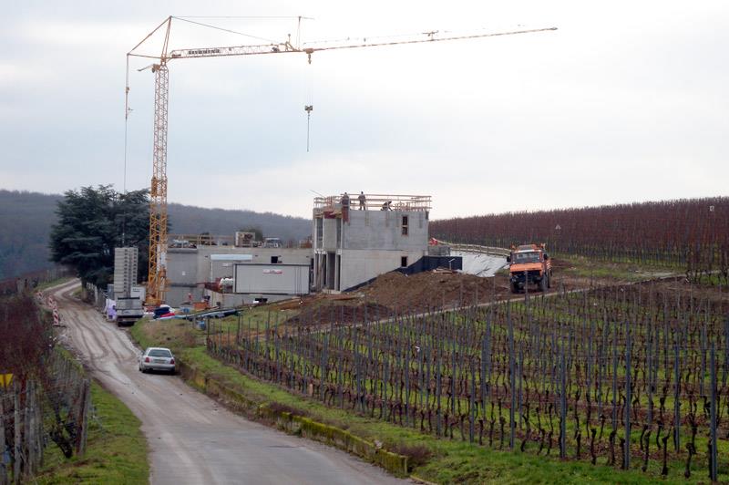 Construction industrielle - Winzerei in Wormeldange