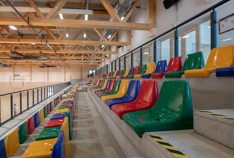 Sporthalle Niederkorn - Neubauten, Anbauten, Umbauten, Renovation