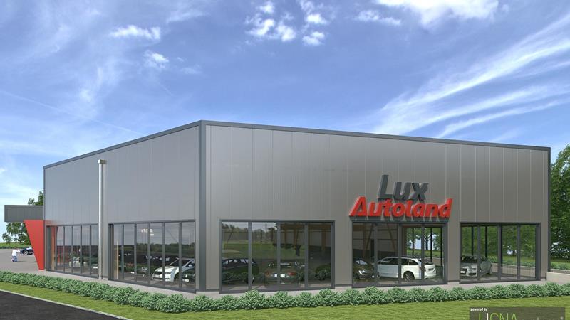 New automobile centre with spacious showroom