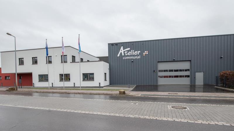 Administration et service technique Mertert - vue de face