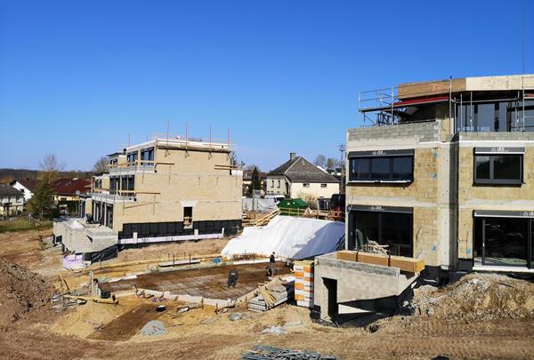 Maisons unifamiliales à Beringen - gros oeuvres