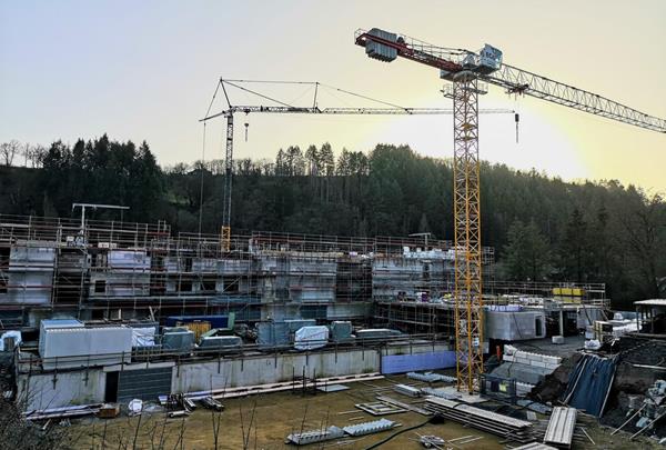 Residential complex, Vianden - shell construction