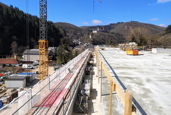 Wohnanlage, Vianden - Rohbauarbeiten