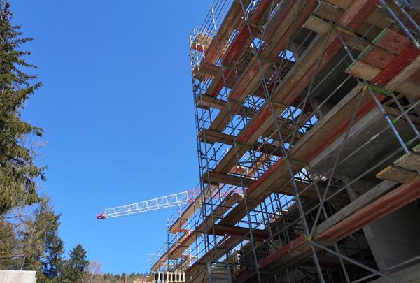 Residential complex, Vianden - shell construction