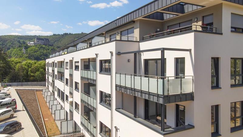 Residential and commercial surfaces in Vianden