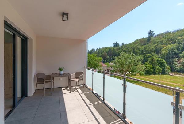 Wohngebiet mit Gewerbeanteil in Vianden