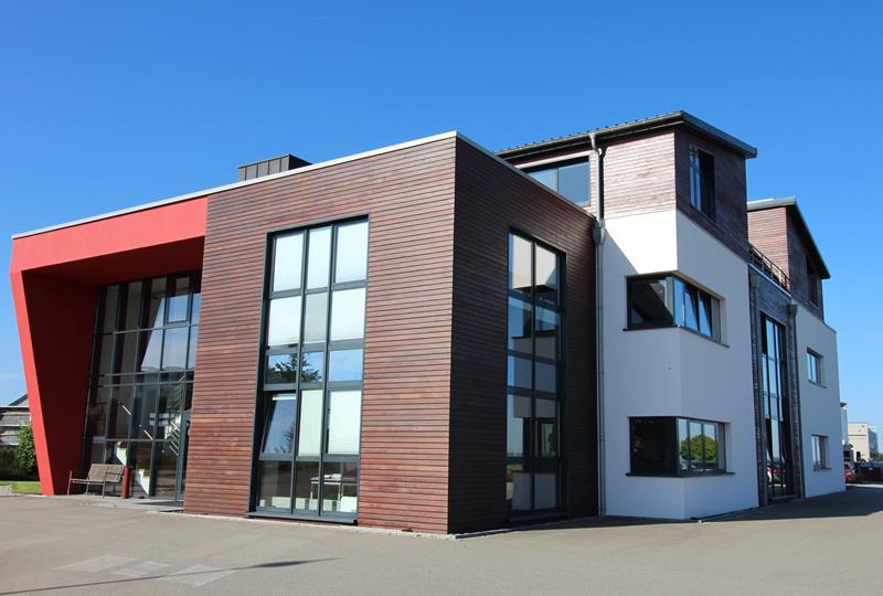 Bürogebäude der Firma IBB - Bauunternehmen für Ihren Gewerbebau