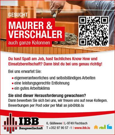 JOB // Maçon et coffreur  