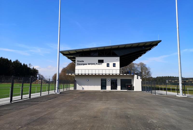 Infrastructure sportive au Parc Hosingen