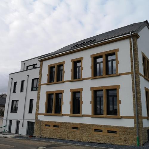 Renovation and new construction of the municipal administration building in Canach (Lenningen)