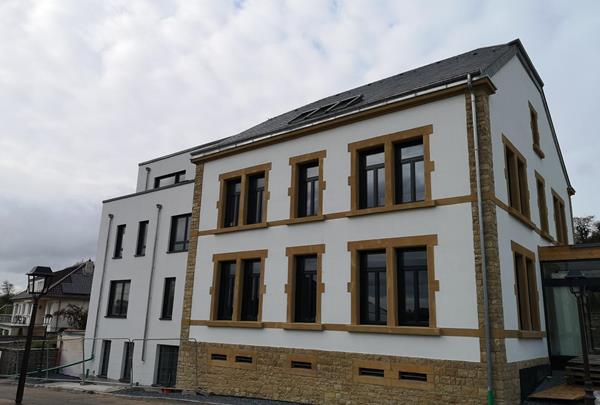 Renovation and new construction of the municipal administration building in Canach (Lenningen)