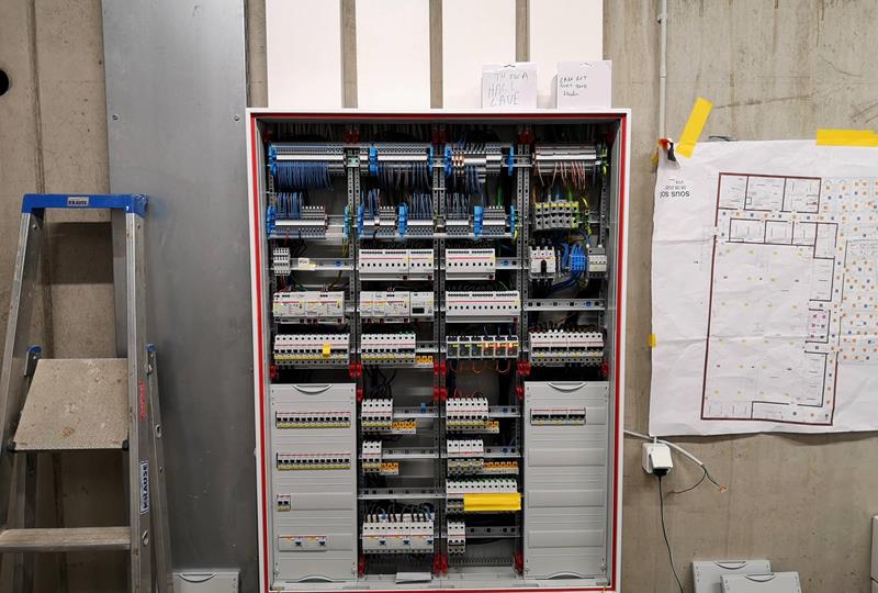 Les métiers externes - installation électrique